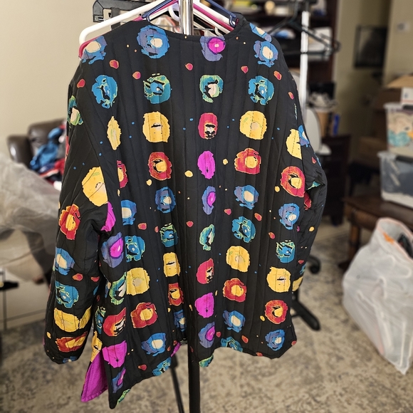 Reversible vintage quilted jacket - Picture 11 of 12